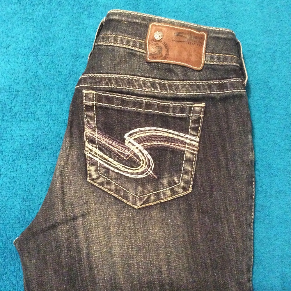 Silver jeans